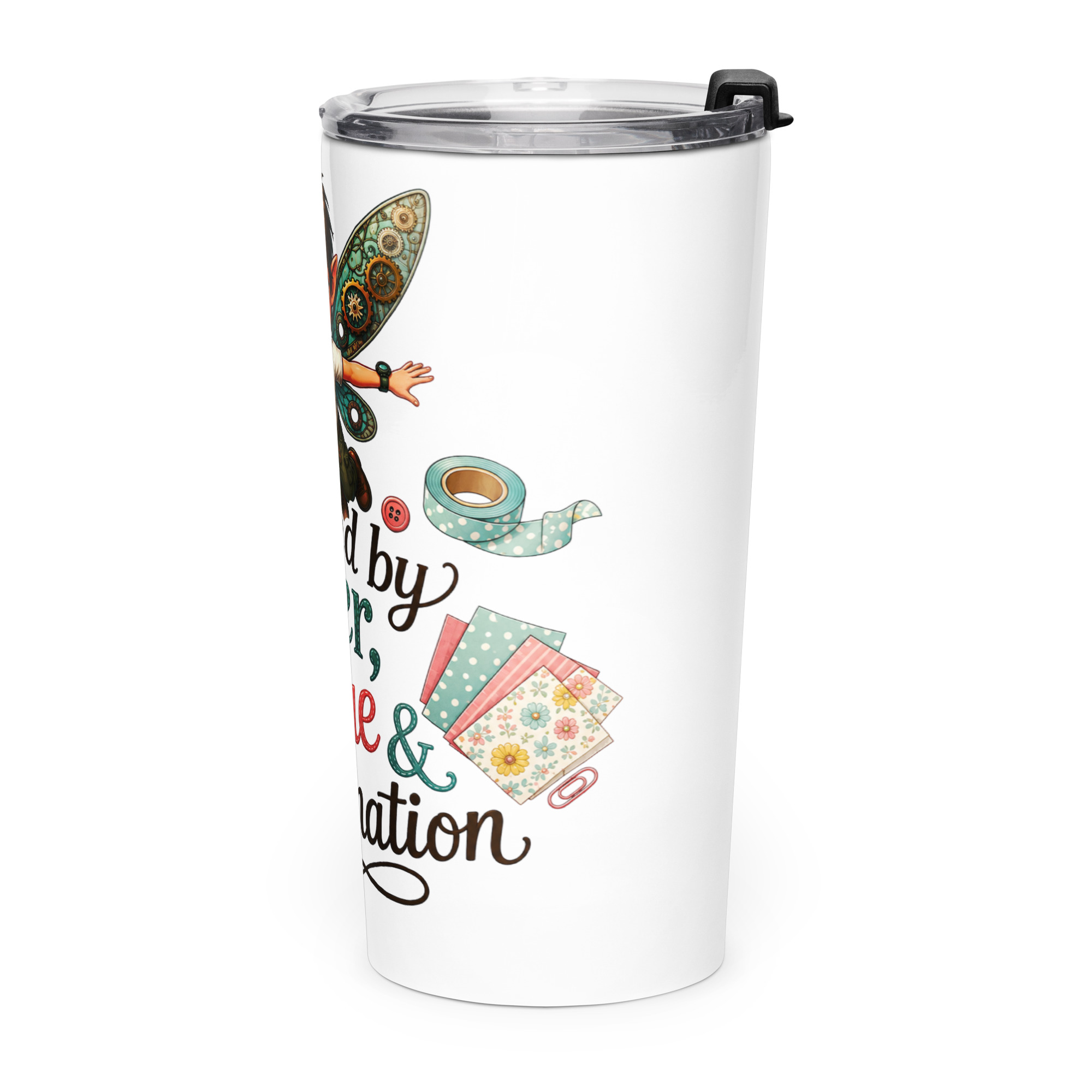 Tapered stainless steel tumbler - Image 4
