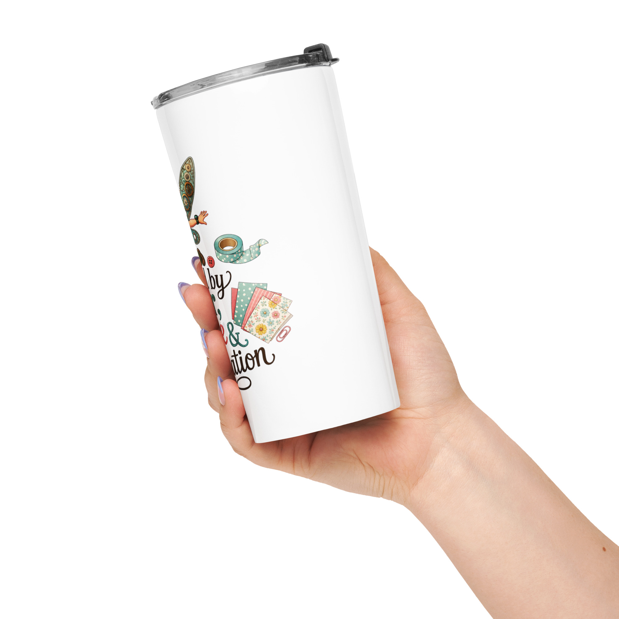 Tapered stainless steel tumbler - Image 7