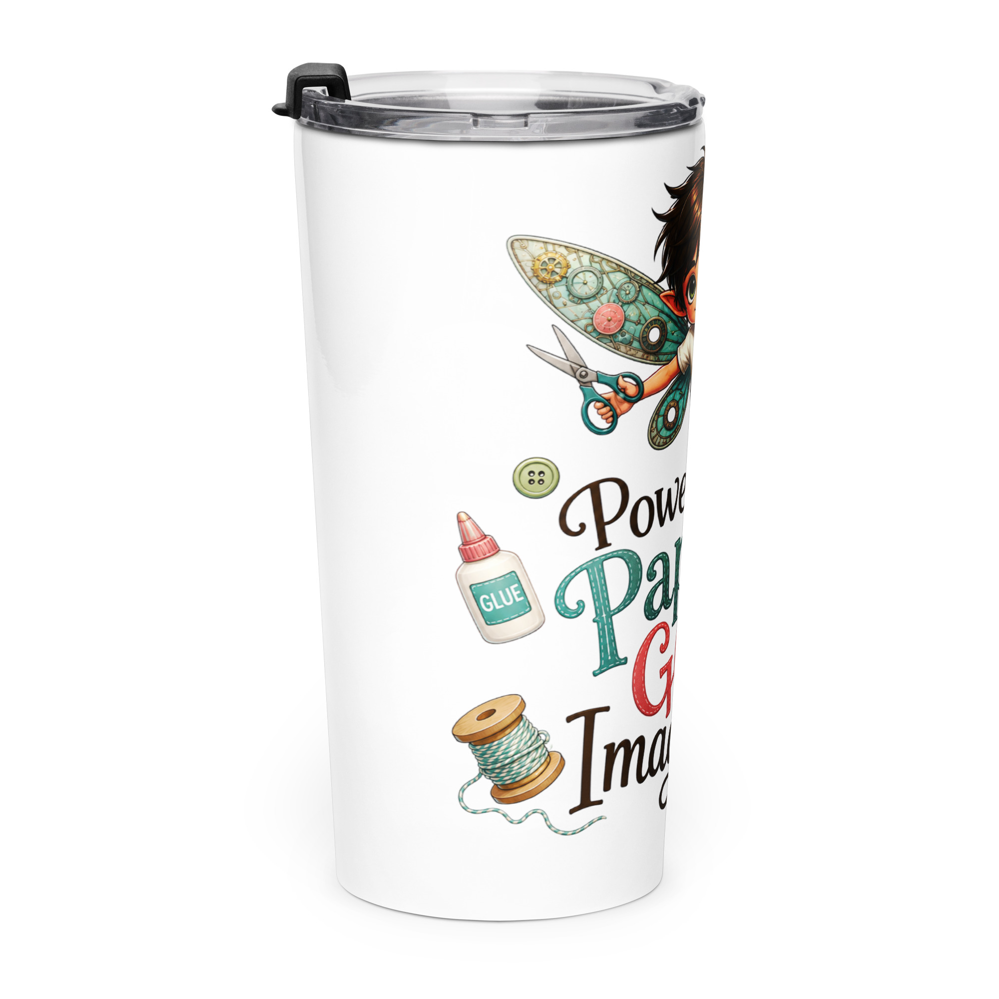 Tapered stainless steel tumbler - Image 3