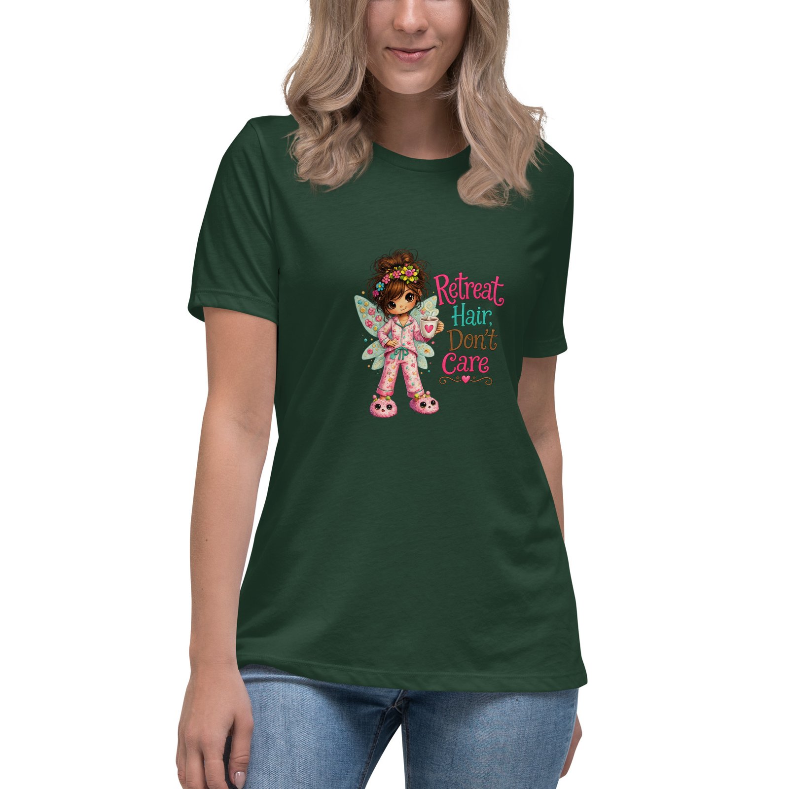 Retreat Hair Don't Care! Women's Relaxed T-Shirt - Image 2