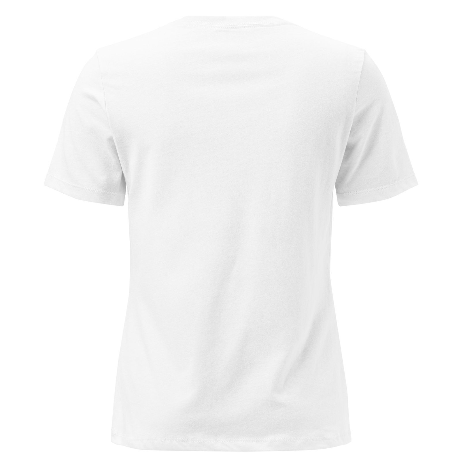 My Happy Place Has a Crop Table - Women's Relaxed T-Shirt - Image 2