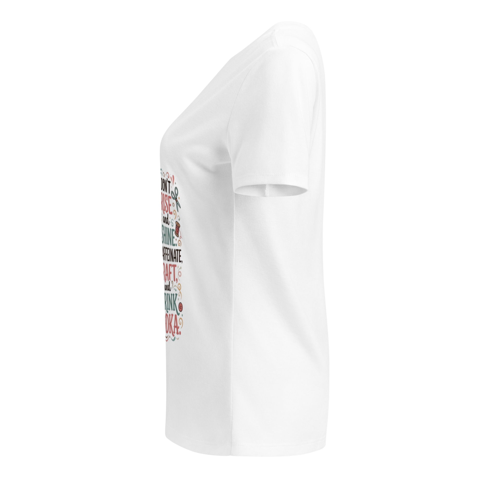 Women’s relaxed v-neck t-shirt - Image 3